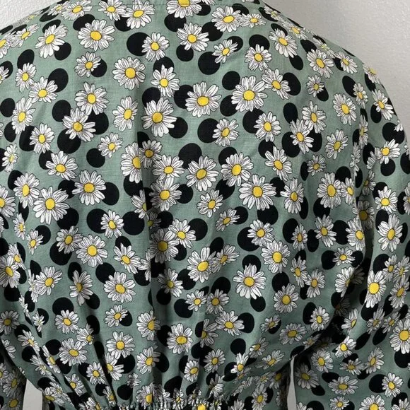 SANDRO NWOT FLORAL POLKA DOT DRESS - Picture 9 of 14